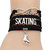 Armband svart m skate